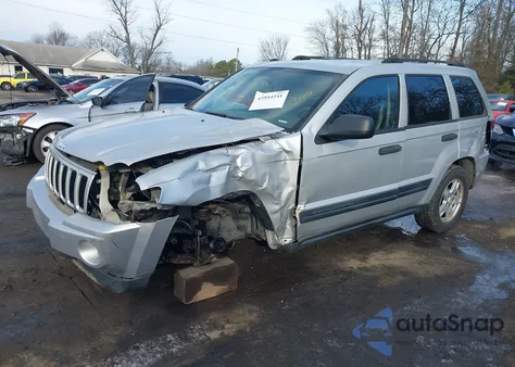 2006 Jeep Grand Cherokee Laredo из США, поврежденный, VIN 1J4GR48K56C128639